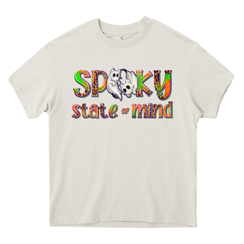 Spooky State Of Mind Heavy Core Tee by texasbilliewilder | Teevron
