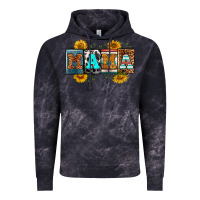 Cloud Black license letters western mama Vintage Hoodie - RanaPortraitStore