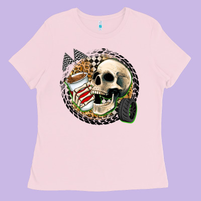 Race Skull Ladies Tee Designed By Zillion Design Studio