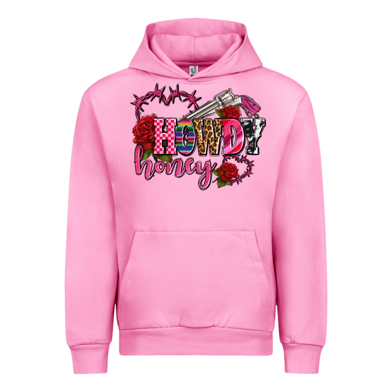 Howdy Honey Rose Olivia Urban Hoodie by OliviaCreatesArt | Teevron