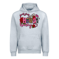 Heather Grey howdy honey rose olivia Urban Hoodie - OliviaCreatesArt