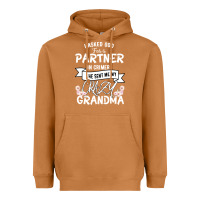 Meerkat I Asked God For a Partner In Crime He Sent Me My Crazy Grandma Heavyweight Hoodie - Bettercallsaul