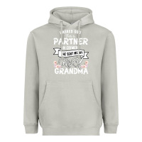 Moon Dust I Asked God For a Partner In Crime He Sent Me My Crazy Grandma Heavyweight Hoodie - Bettercallsaul