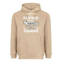 Mushroom I Asked God For a Partner In Crime He Sent Me My Crazy Grandma Heavyweight Hoodie - Bettercallsaul