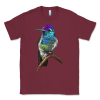 Burgundy Rivoli`s Hummingbird Classic Tee - LillyAllenDesigns