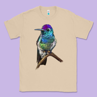 Rivoli`s Hummingbird Classic Tee Designed By Lillyallendesigns