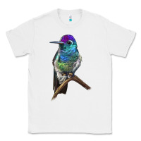 White Rivoli`s Hummingbird Classic Tee - LillyAllenDesigns