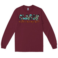 Burgundy classy with a savage side Long Sleeve Tee - JahusDesignShop