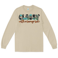Mushroom classy with a savage side Long Sleeve Tee - JahusDesignShop