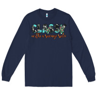 Navy classy with a savage side Long Sleeve Tee - JahusDesignShop