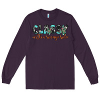 Plum classy with a savage side Long Sleeve Tee - JahusDesignShop