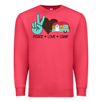 Cardinal Peace Love Camp Premium Sweatshirt - Bettercallsaul