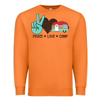 Carrot Peace Love Camp Premium Sweatshirt - Bettercallsaul