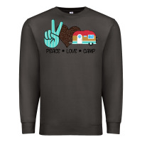 Smoke Peace Love Camp Premium Sweatshirt - Bettercallsaul