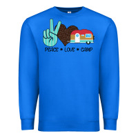 True Royal Peace Love Camp Premium Sweatshirt - Bettercallsaul