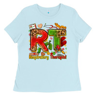 Baby Blue respiratory therapist juneteenth Ladies Tee - Zillion Design Studio