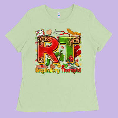 Respiratory Therapist Juneteenth Ladies Tee Designed By Zillion Design Studio