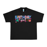 Black birthday girl Urban Heavy Tee - NancyCooperArtShop