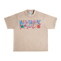 French Oak birthday girl Urban Heavy Tee - NancyCooperArtShop