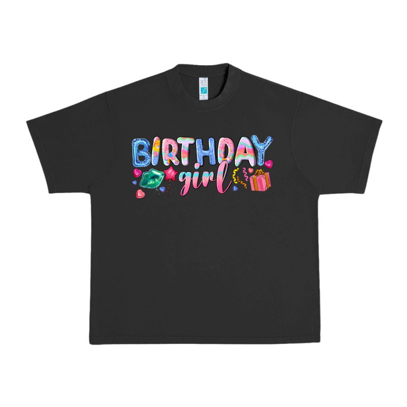 Birthday Girl Urban Heavy Tee by NancyCooperArtShop | Teevron