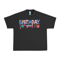 Pigment Black birthday girl Urban Heavy Tee - NancyCooperArtShop
