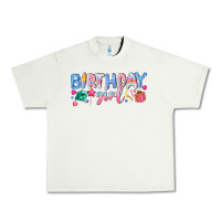 Pistachio birthday girl Urban Heavy Tee - NancyCooperArtShop