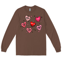 Chestnut howdy valentine Long Sleeve Tee - MaliasSmallBusiness