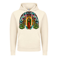 Vintage Artic our lady of guadalupe rainbow Vintage Hoodie - JahusDesignShop