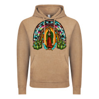 Vintage Coffee our lady of guadalupe rainbow Vintage Hoodie - JahusDesignShop