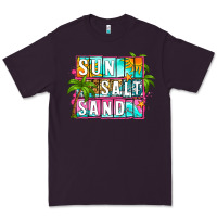 Plum sun salt sand summer Premium Tee - Zillion Design Studio