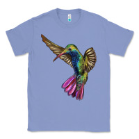 Colony Blue Broad Billed Hummingbird Classic Tee - LillyAllenDesigns