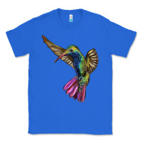 True Royal Broad Billed Hummingbird Classic Tee - LillyAllenDesigns
