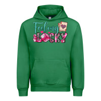 Emerald feeling lucky Urban Hoodie - OliviaCreatesArt
