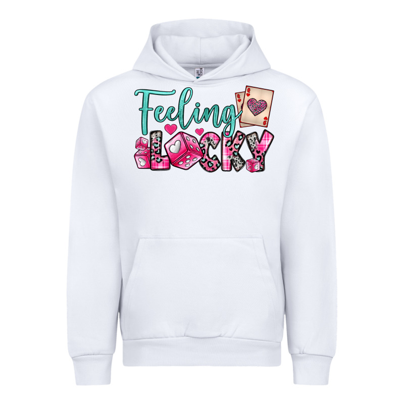 Feeling Lucky Urban Hoodie by OliviaCreatesArt | Teevron