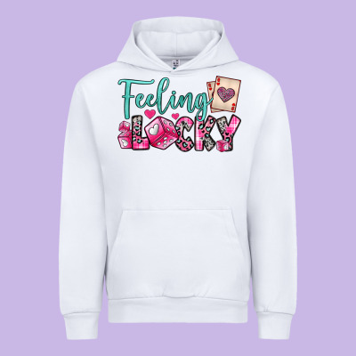Feeling Lucky Urban Hoodie Designed By Oliviacreatesart