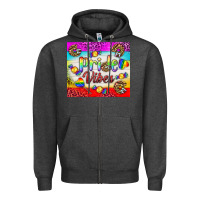 Charcoal Heather Pride Vibes LGBTQ+ Tumbler Zipper Hoodie - BundleAndBundleShop