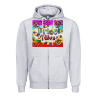 Heather Grey Pride Vibes LGBTQ+ Tumbler Zipper Hoodie - BundleAndBundleShop