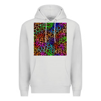 Dove Grey Pride leopard seamless pattern Premium Hoodie - NancyCooperArtShop