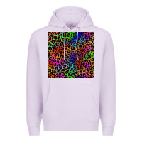 Lilac Pride leopard seamless pattern Premium Hoodie - NancyCooperArtShop
