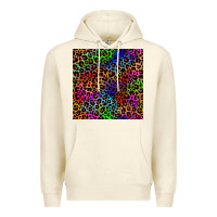 Sandshell Pride leopard seamless pattern Premium Hoodie - NancyCooperArtShop