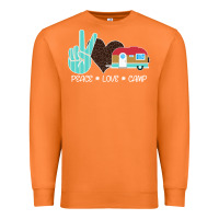 Carrot Peace Love Camp Premium Sweatshirt - Bettercallsaul