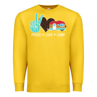 Lemon Peace Love Camp Premium Sweatshirt - Bettercallsaul