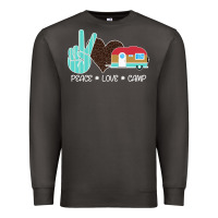 Smoke Peace Love Camp Premium Sweatshirt - Bettercallsaul