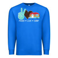 True Royal Peace Love Camp Premium Sweatshirt - Bettercallsaul