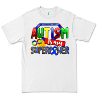 White autism is my superpower Premium Tee - AdoDesignShop