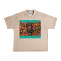 French Oak dachshund Urban Heavy Tee - BarkalooDesign