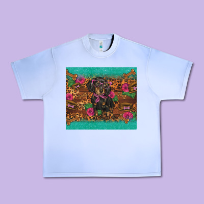 Dachshund Urban Heavy Tee Designed By Barkaloodesign