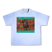 Grape Ice dachshund Urban Heavy Tee - BarkalooDesign
