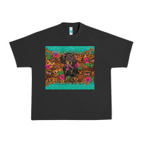 Pigment Black dachshund Urban Heavy Tee - BarkalooDesign