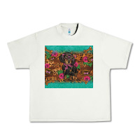 Pistachio dachshund Urban Heavy Tee - BarkalooDesign